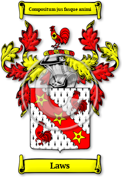 Laws Family Crest Download (jpg) Legacy Series - 150 DPI