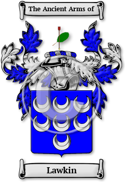 Lawkin Family Crest Download (jpg) Legacy Series - 150 DPI