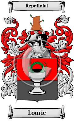 Lourie Family Crest/Coat of Arms