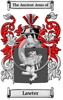 Lawter Family Crest Download (JPG) Heritage Series - 600 DPI