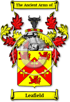 Leafield Family Crest Download (jpg) Legacy Series - 150 DPI