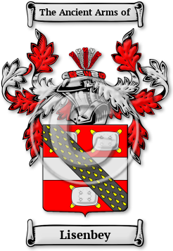 Lisenbey Family Crest Download (jpg) Legacy Series - 150 DPI