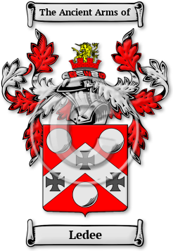 Ledee Family Crest Download (jpg) Legacy Series - 150 DPI