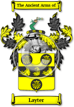 Layter Family Crest Download (jpg) Legacy Series - 150 DPI