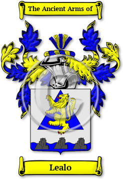 Lealo Family Crest Download (jpg) Legacy Series - 150 DPI