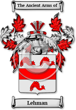 Lehman Family Crest Download (JPG) Legacy Series - 600 DPI