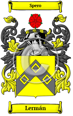 Lermán Family Crest/Coat of Arms