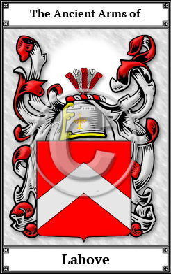 Labove Family Crest Download (JPG)  Book Plated - 150 DPI