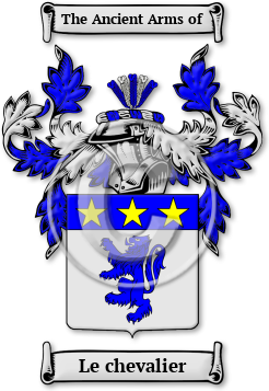 Le chevalier Family Crest Download (JPG) Legacy Series - 600 DPI