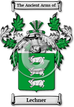 Lechner Family Crest Download (JPG) Legacy Series - 600 DPI