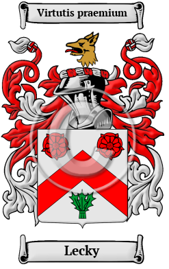 Lecky Family Crest/Coat of Arms