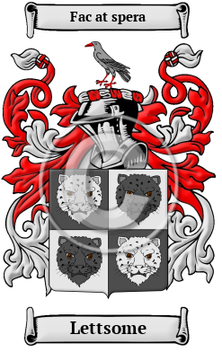 Lettsome Family Crest/Coat of Arms