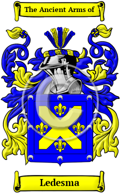 Ledesma Family Crest Download (JPG) Heritage Series - 600 DPI