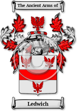 Ledwich Family Crest Download (JPG) Legacy Series - 300 DPI