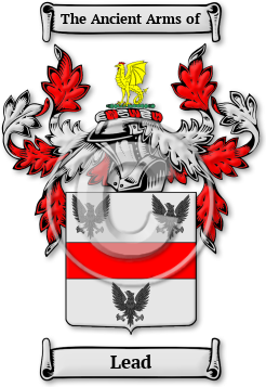 Lead Family Crest Download (JPG) Legacy Series - 600 DPI