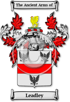 Leadley Family Crest Download (JPG) Legacy Series - 300 DPI