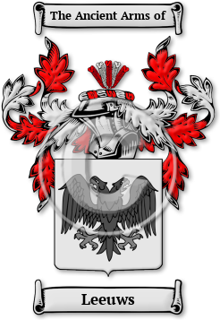 Leeuws Family Crest Download (jpg) Legacy Series - 150 DPI