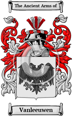 Vanleeuwen Family Crest/Coat of Arms