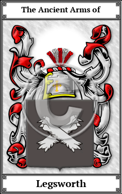 Legsworth Family Crest Download (JPG) Book Plated - 300 DPI
