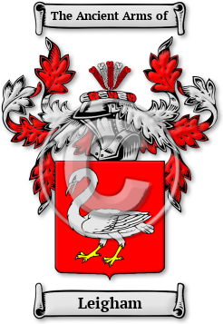 Leigham Family Crest Download (jpg) Legacy Series - 150 DPI