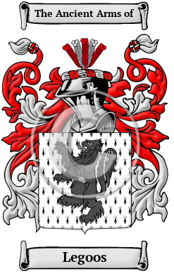 Legoos Family Crest Download (JPG) Heritage Series - 600 DPI