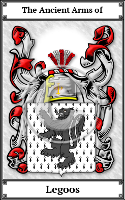 Legoos Family Crest Download (JPG)  Book Plated - 150 DPI