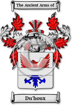 Du'houx Family Crest Download (JPG) Legacy Series - 600 DPI