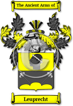 Leuprecht Family Crest Download (jpg) Legacy Series - 150 DPI