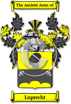 Luprecht Family Crest Download (jpg) Legacy Series - 150 DPI