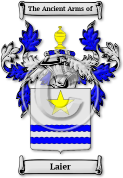 Laier Family Crest Download (jpg) Legacy Series - 150 DPI