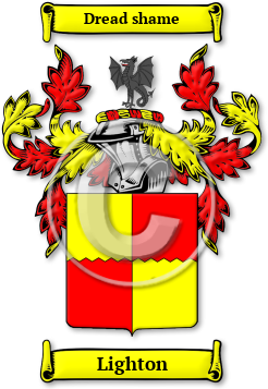 Lighton Family Crest Download (jpg) Legacy Series - 150 DPI
