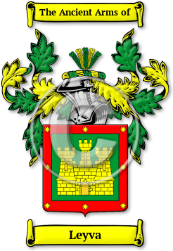 Leyva Family Crest Download (jpg) Legacy Series - 150 DPI