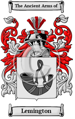 Lemington Family Crest/Coat of Arms