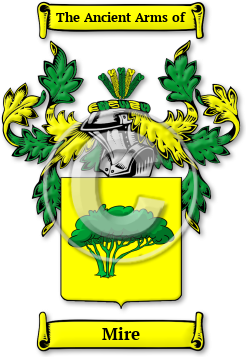Mire Family Crest Download (JPG) Legacy Series - 300 DPI