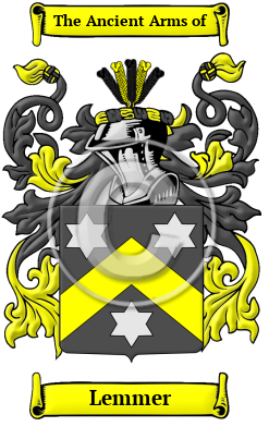 Lemmer Family Crest Download (JPG) Heritage Series - 600 DPI