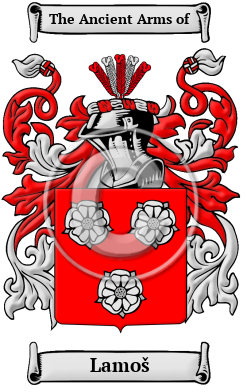 Lamoš Family Crest Download (JPG) Heritage Series - 300 DPI