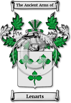 Lenarts Family Crest Download (JPG) Legacy Series - 600 DPI