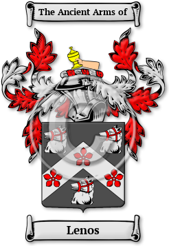 Lenos Family Crest Download (jpg) Legacy Series - 150 DPI