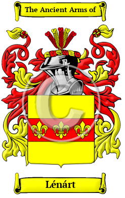 Lénárt Family Crest/Coat of Arms