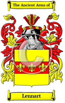 Lennart Family Crest/Coat of Arms