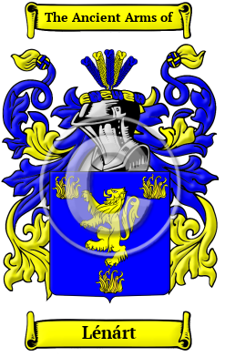 Lénárt Family Crest Download (JPG) Heritage Series - 300 DPI
