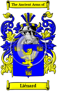Liénard Family Crest/Coat of Arms