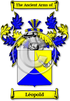 Léopold Family Crest Download (JPG) Legacy Series - 600 DPI