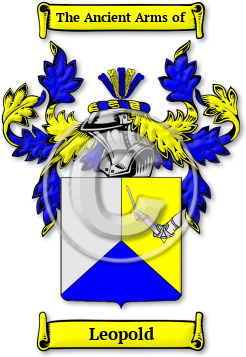 Leopold Family Crest Download (jpg) Legacy Series - 150 DPI