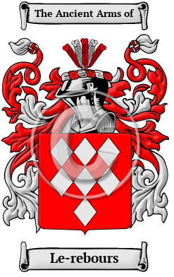 Le-rebours Family Crest Download (JPG) Heritage Series - 600 DPI