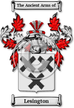 Lesington Family Crest Download (jpg) Legacy Series - 150 DPI