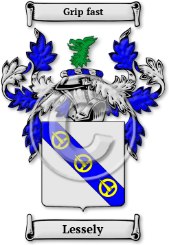 Lessely Family Crest Download (jpg) Legacy Series - 150 DPI
