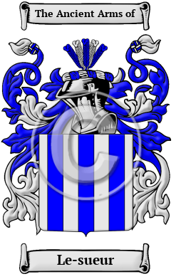 Le-sueur Family Crest Download (JPG) Heritage Series - 300 DPI
