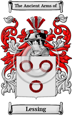 Lessing Family Crest/Coat of Arms
