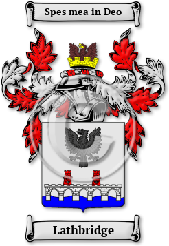 Lathbridge Family Crest Download (JPG) Legacy Series - 600 DPI